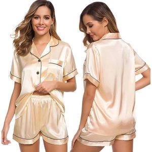 Silk pajama set